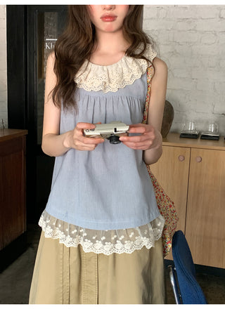 double lace Top