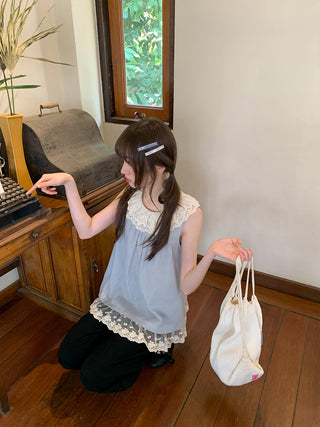 double lace Top