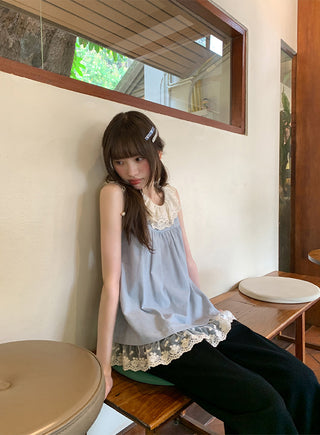 double lace Top