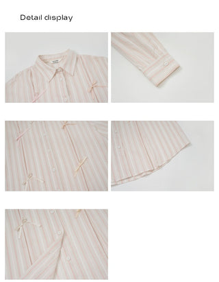 bow striped shirt