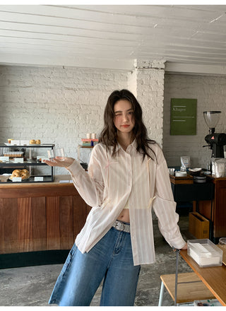 bow striped shirt