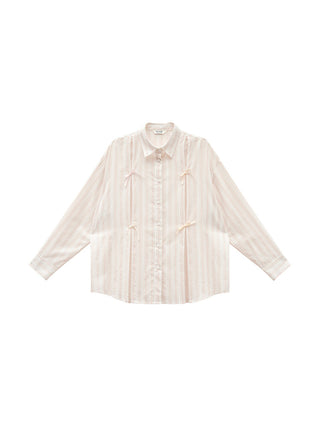 bow striped shirt