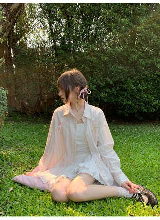 lace asymmetric skirt