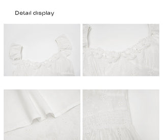 flower sleeve dress