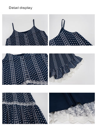 striped floral dress