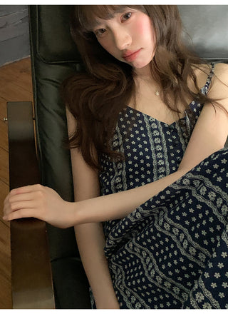 striped floral dress