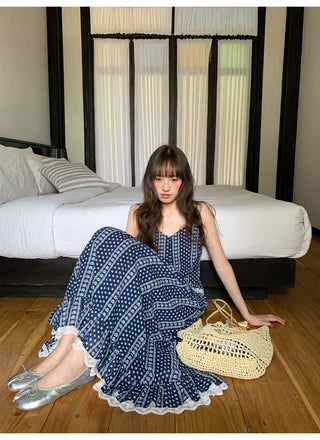 striped floral dress