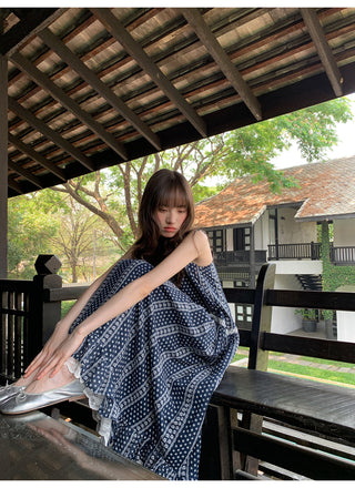 striped floral dress