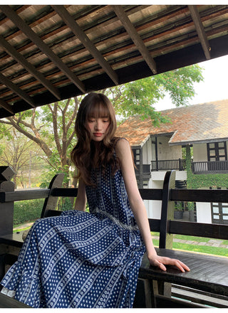 striped floral dress