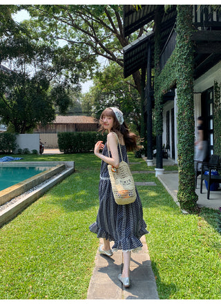 striped floral dress