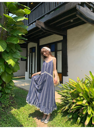 striped floral dress