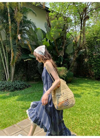 striped floral dress