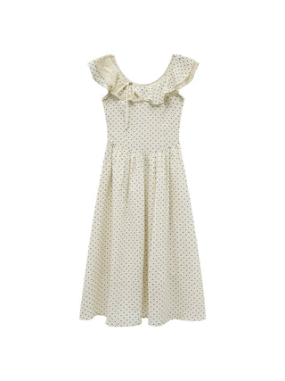 lace dot dress