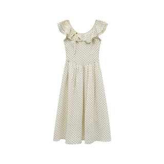 lace dot dress