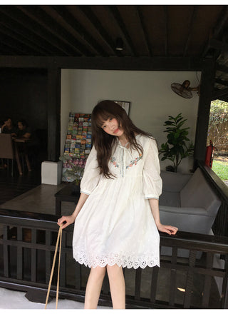 mori lace dress