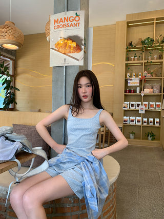 floral shorts suit