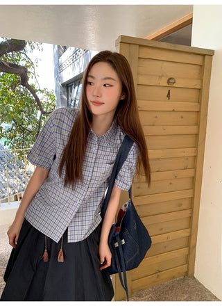 pleated tassel skirt