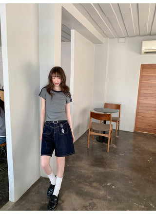 high waist shorts