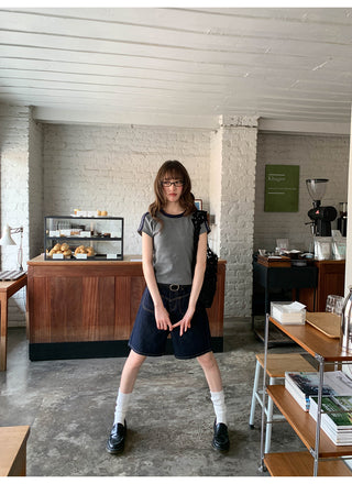 high waist shorts