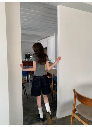 high waist shorts