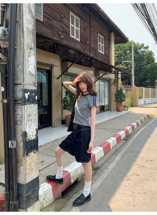 high waist shorts