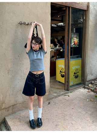 high waist shorts