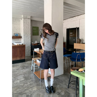 high waist shorts