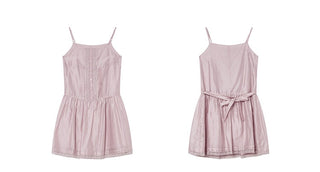lace sling dress
