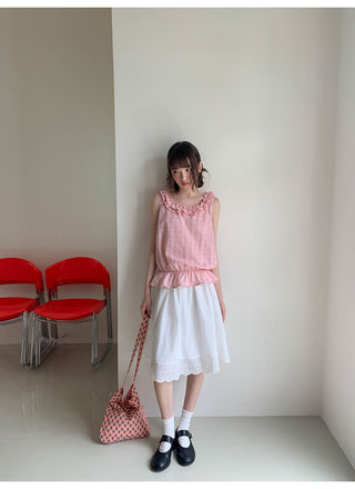 selvedge collar Top