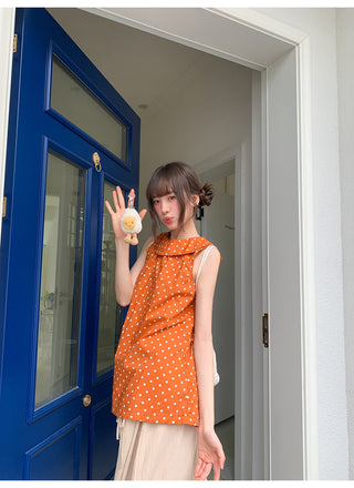 polka dot Top