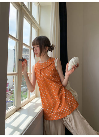 polka dot Top