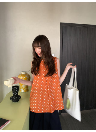 polka dot Top