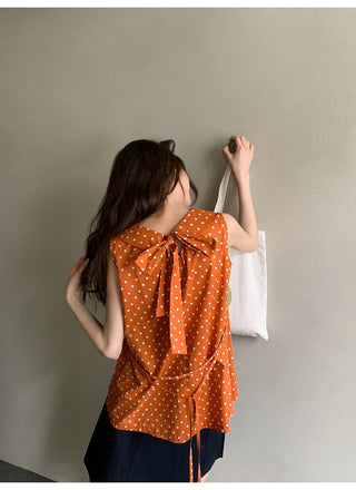 polka dot Top