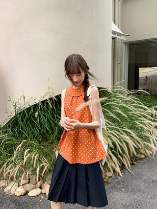 polka dot Top
