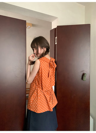 polka dot Top