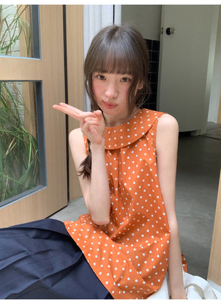polka dot Top