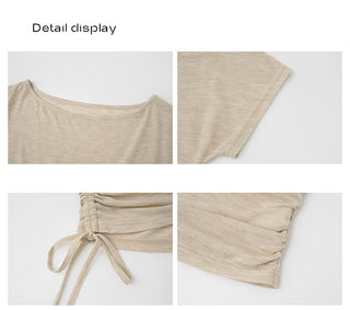 big neckline Top