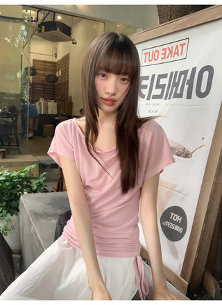 big neckline Top