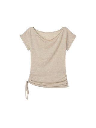 big neckline Top