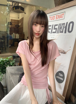 big neckline Top