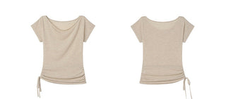 big neckline Top