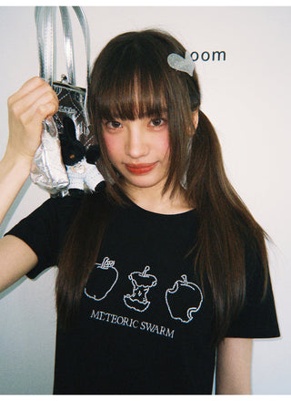 round shoulder Top
