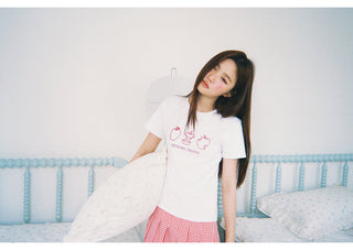 round shoulder Top