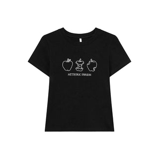 round shoulder Top