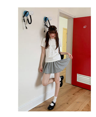 white letter Top