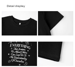 white letter Top
