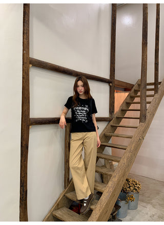 white letter Top