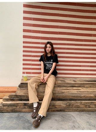 white letter Top