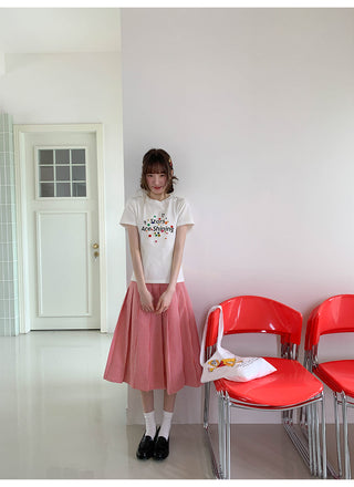 letter print Top