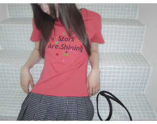 letter print Top